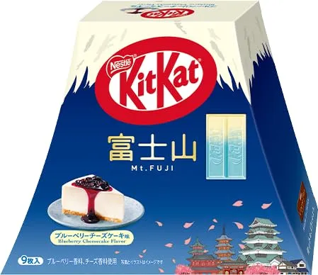 KitKat Mt. Fuji Blueberry Cheesecake Mini Wafer Box (Japan)