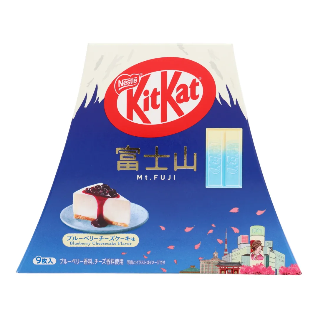 KitKat Mt. Fuji Blueberry Cheesecake Mini Wafer Box (Japan)