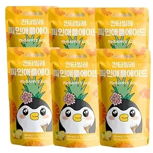 Cantabile Pineapple Ade Pouch Drink 230ml (Korea)