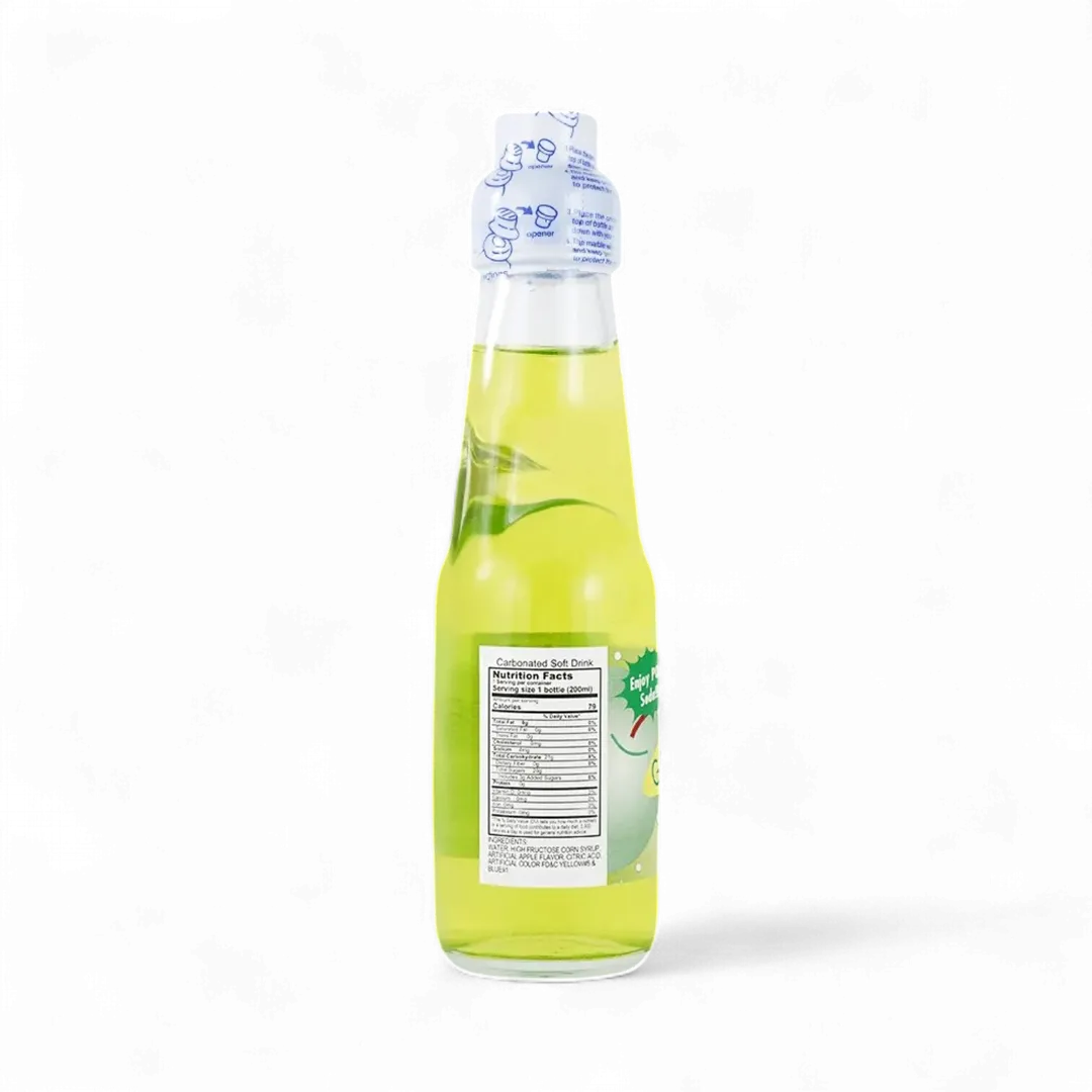 Fuji Soda (Ramune) Green Apple 200ml (Japan)