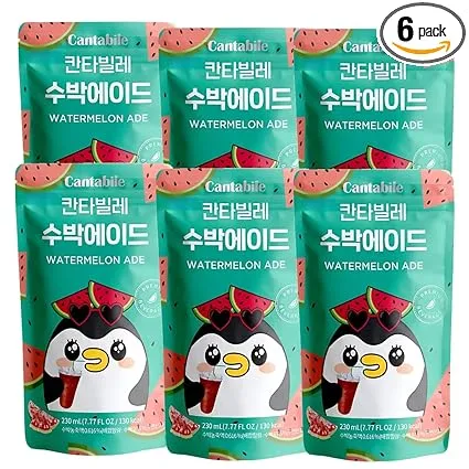 Cantabile Watermelon Ade Pouch Drink 230ml (Korea)