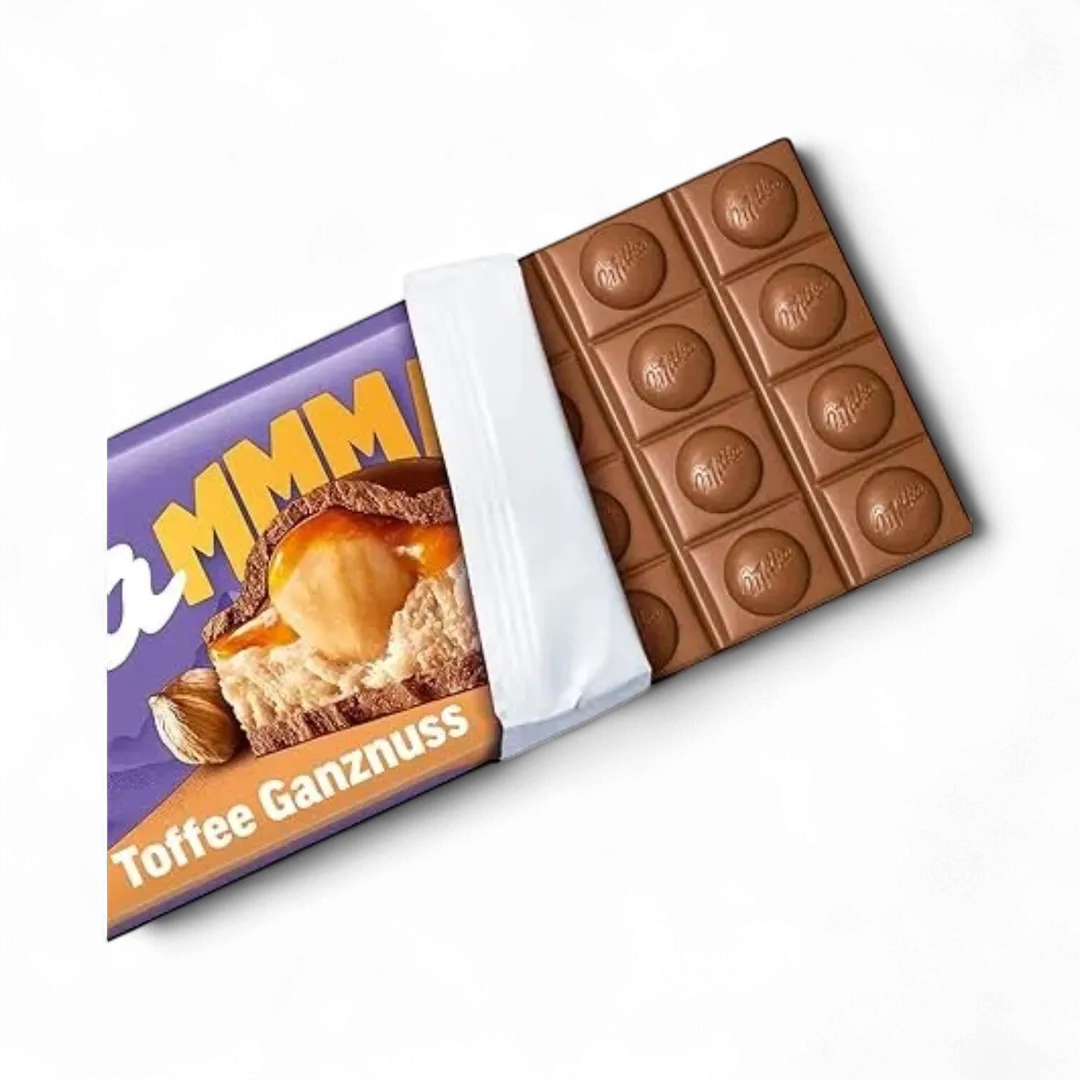 Milka Max Toffee Whole Nuts 300g (Austria)