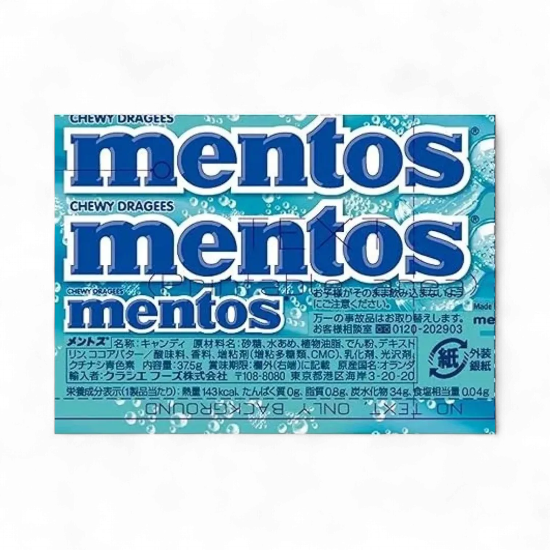 Mentos Ramune Soda Candy 12pck x 37.5g (Japan)