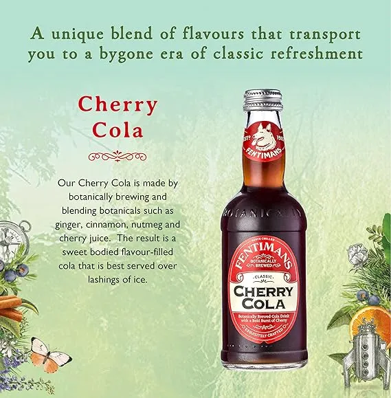 Fentimans Cherry Tree Cola 275ml (UK)