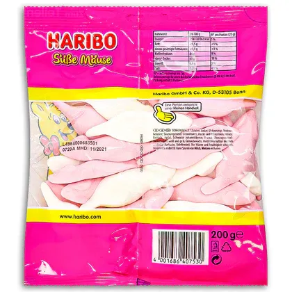 Haribo Susse Mause 175g (Germany)