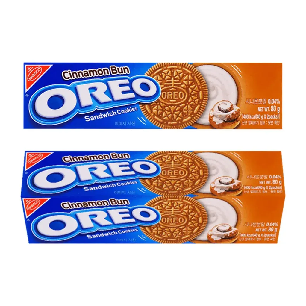 Oreo Cookie Cinnamon Bun 80g (Korea)