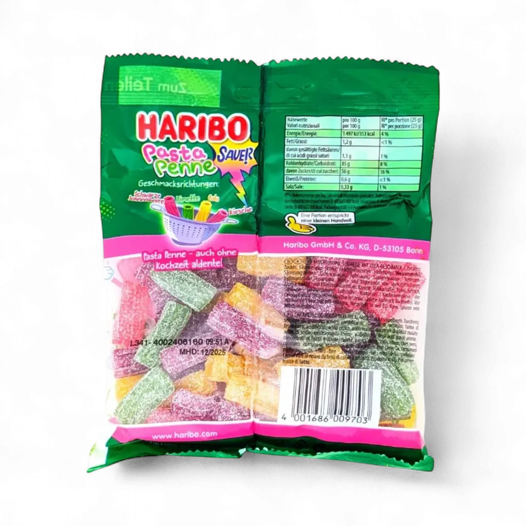 Haribo Pasta Penne Sauer 160g (Germany)