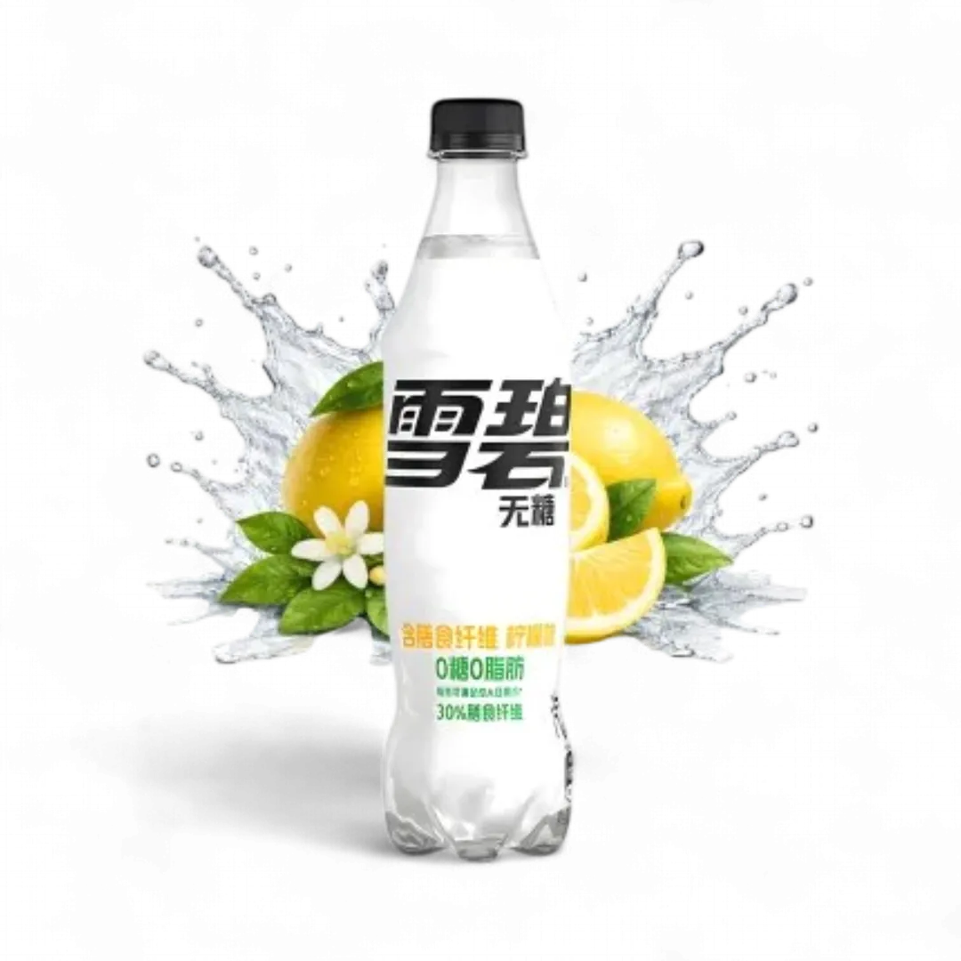 Sprite Lemon Sugar Free Fiber+ 500ml (China)