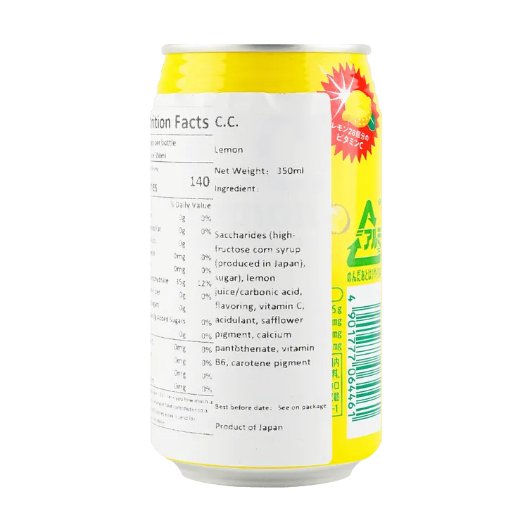 Suntory C.C. Lemon Soda 350ml (Japan)