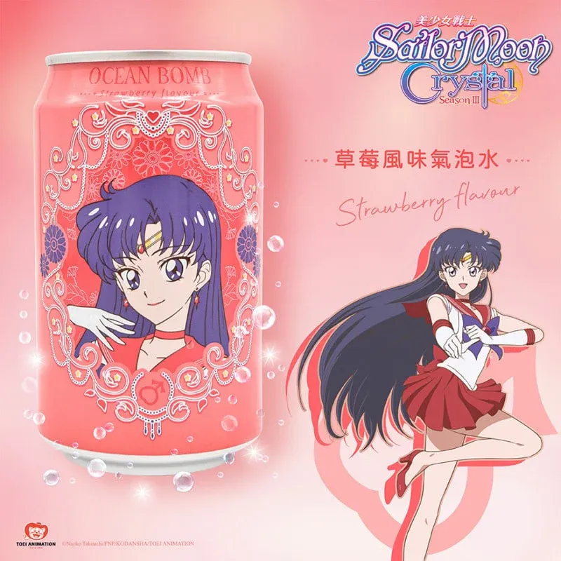 Sailor Moon-Mars Strawberry Soda 330ml (Taiwan)
