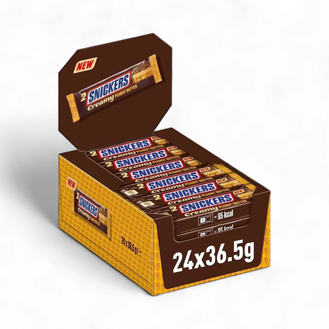 2X Snickers Creamy Peanut Butter 24pck (European)