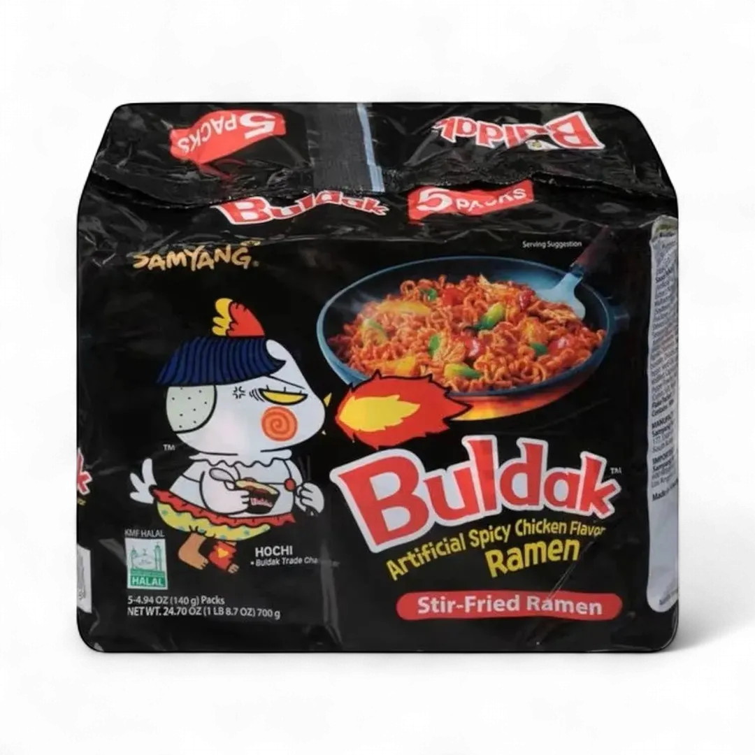 Buldak Spicy Chicken Original Ramen 5pck (Korea)