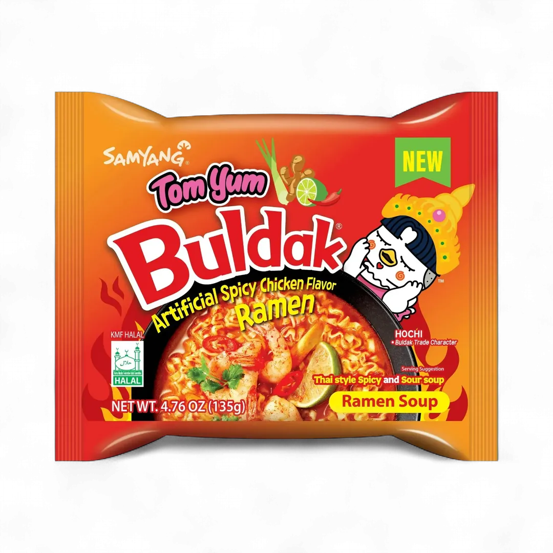 Buldak Spicy Chicken Ramen TomYum 5pck