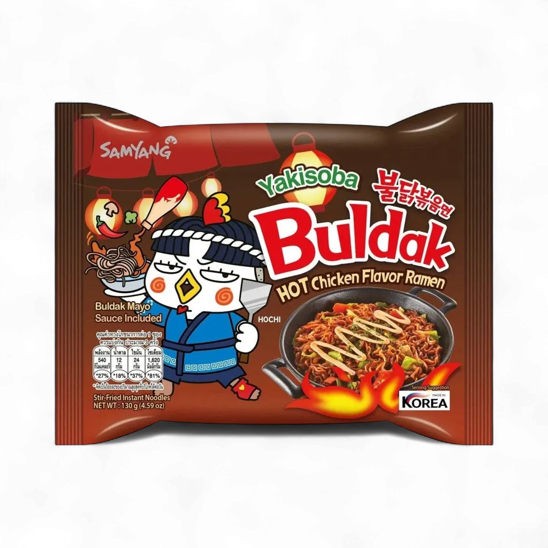 Buldak Spicy Chicken Ramen Yakisoba 5pck (Korea)