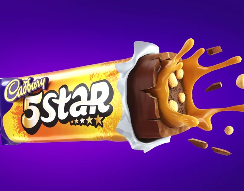 Cadbury 5 Star 3D Chocolate Bar 42g