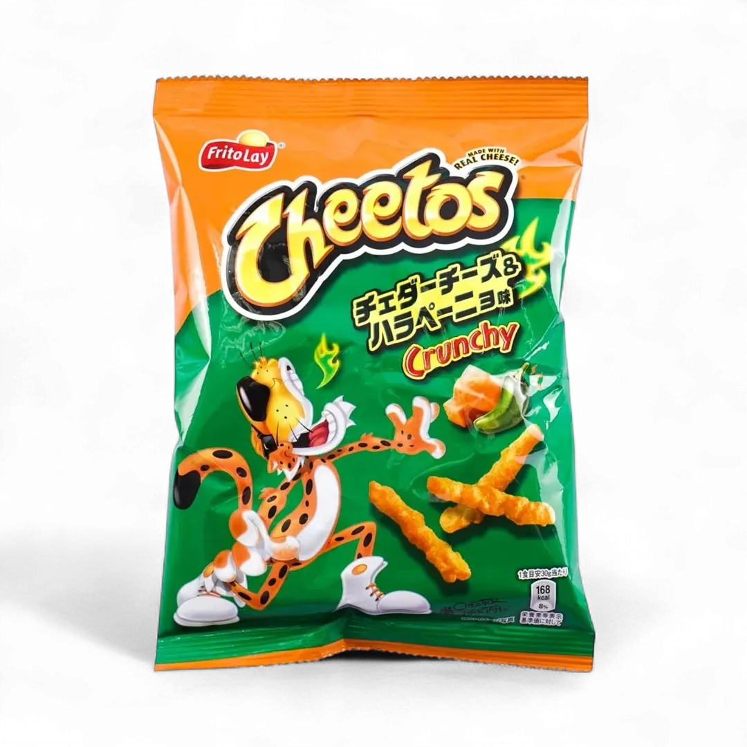 Cheetos Cheddar Cheese & Jalapeno 70g (Japan)