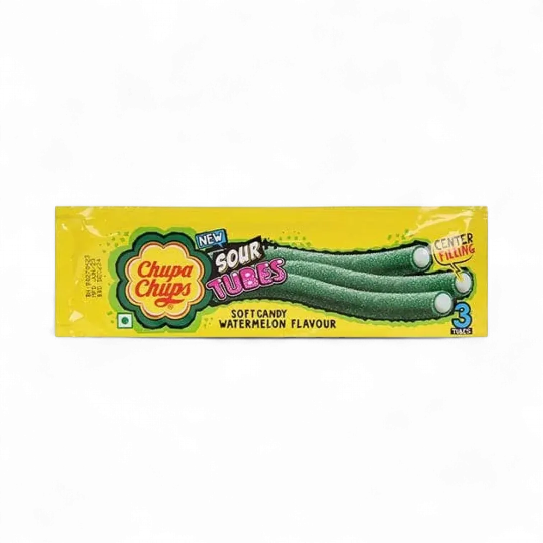 Chupa Chups Long Sour Tubes 20Pck