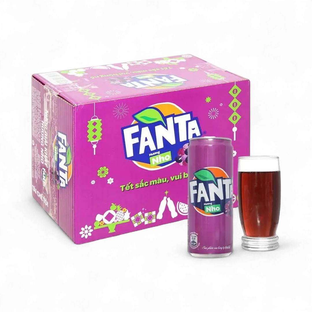 Fanta Grape Flavor 320ml (Vietnam)