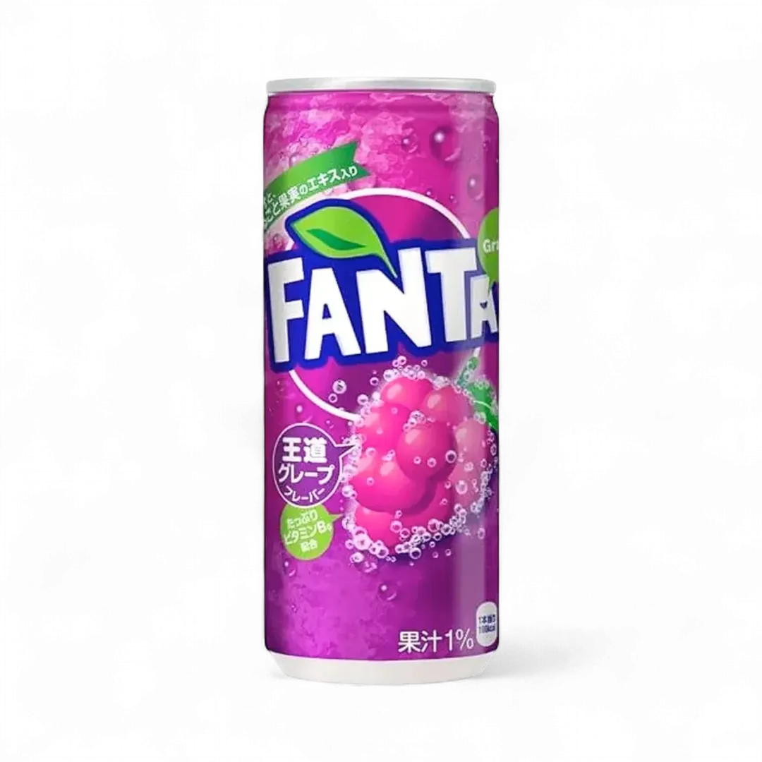 Fanta Grape Soda Can 500ml (Japan)