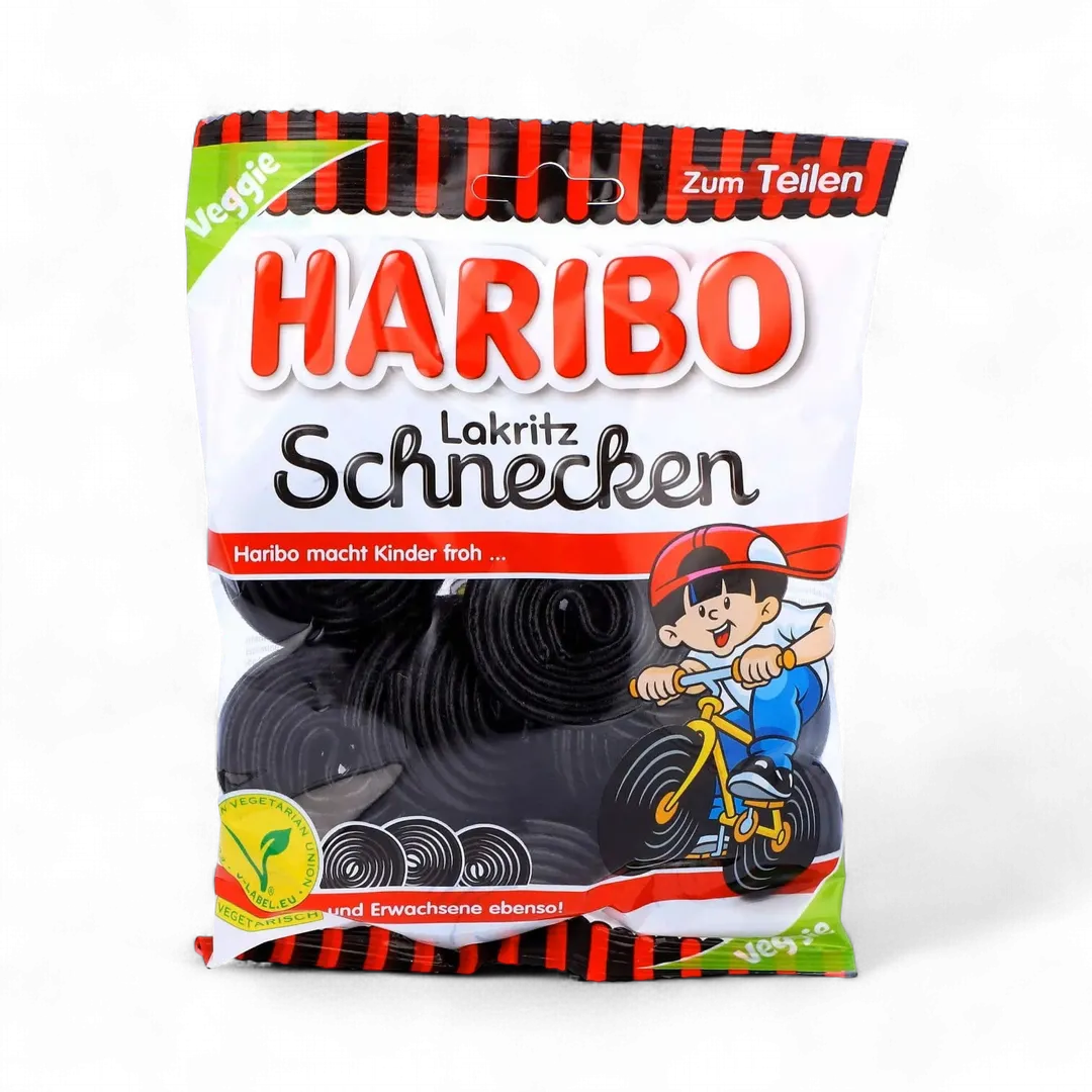 Haribo Rotella Lakritz Schnecken 175g (Germany)