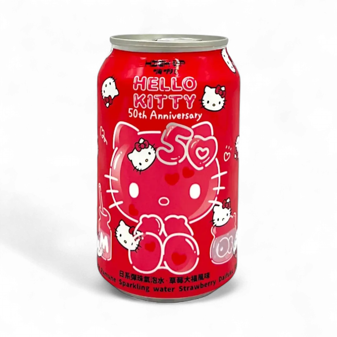 Hello Kitty Ramune Strawberry Sparling Water 330ml