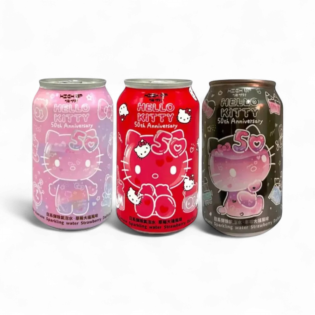 Hello Kitty Ramune Strawberry Sparling Water 330ml