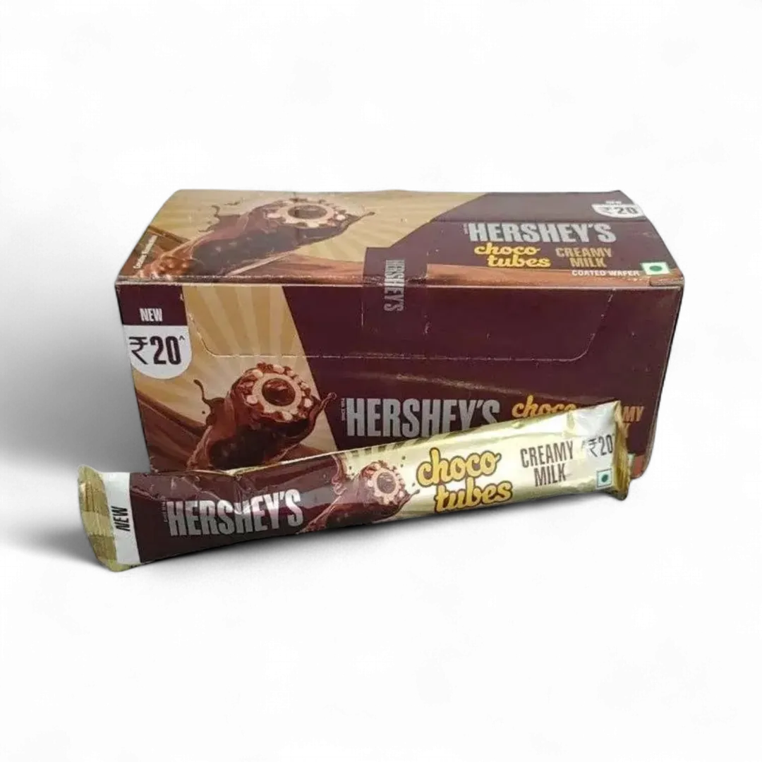 Hershey's Chocotube Creamy Milk 12pck x 25g