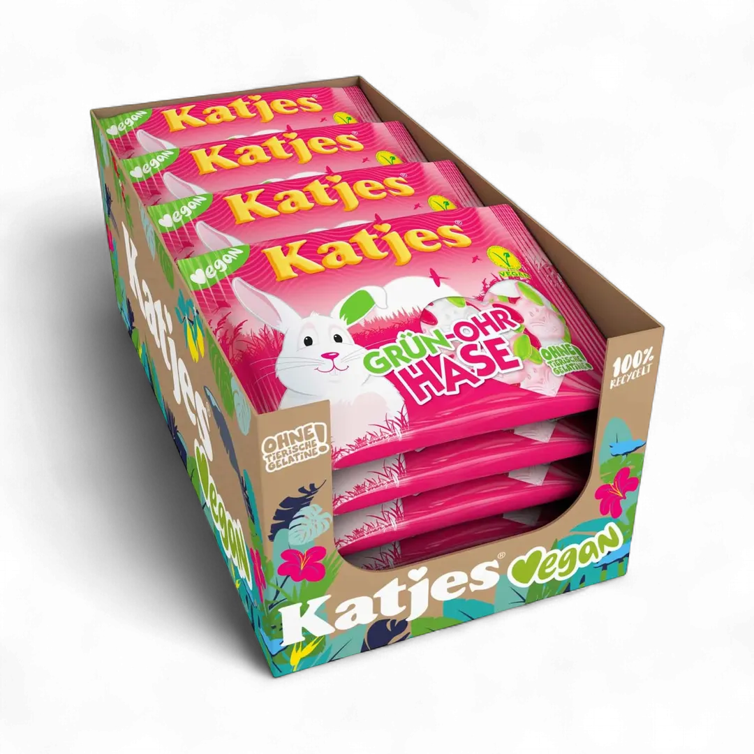 Katjes Green Ear Bunny 175g (Germany)