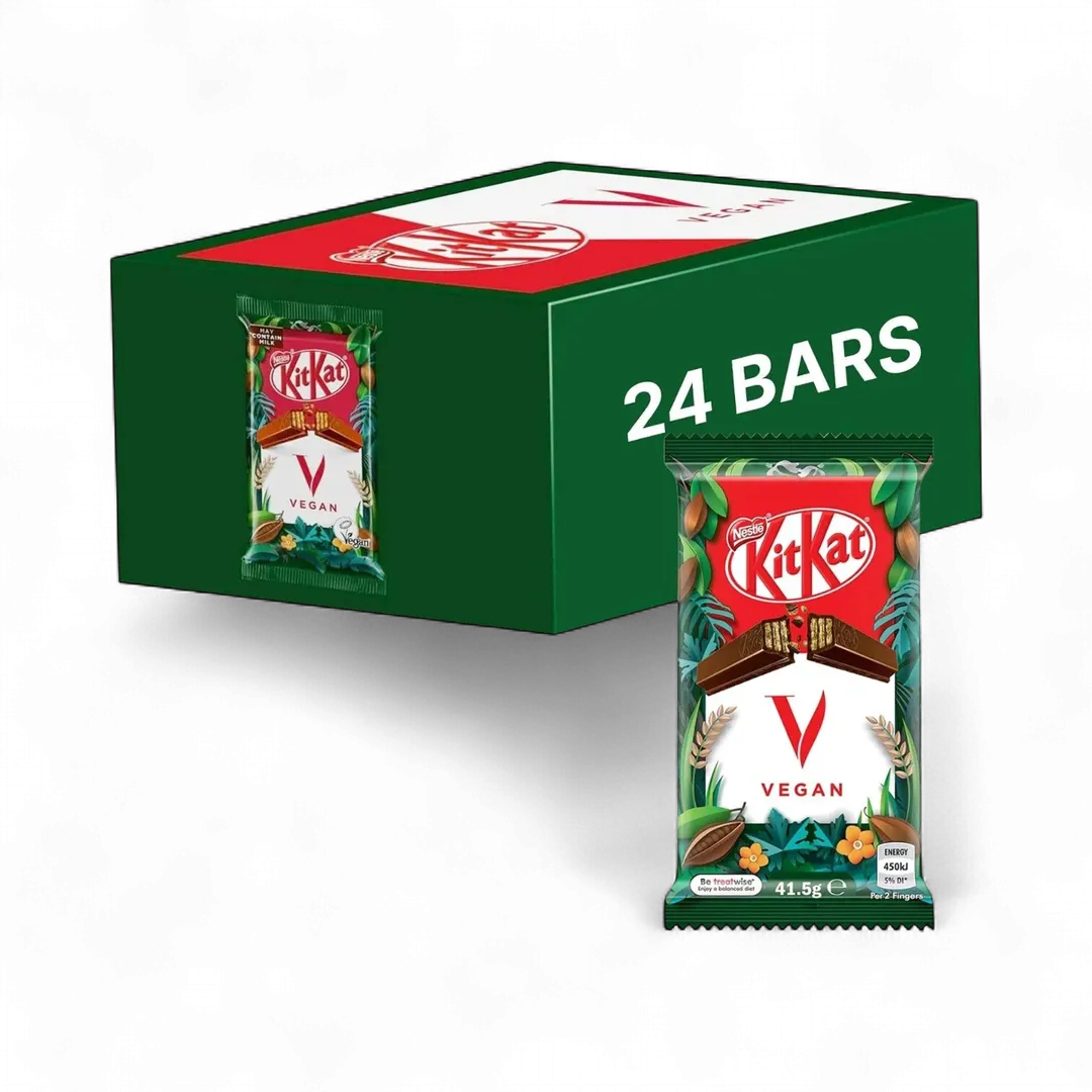 KitKat 4 Finger Vegan Chocolate Bar 24pck x 41.5g (Ireland)