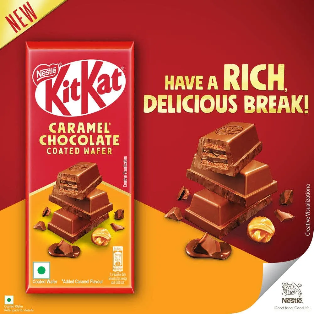 KitKat Caramel Chocolate Box of 12 x 50g