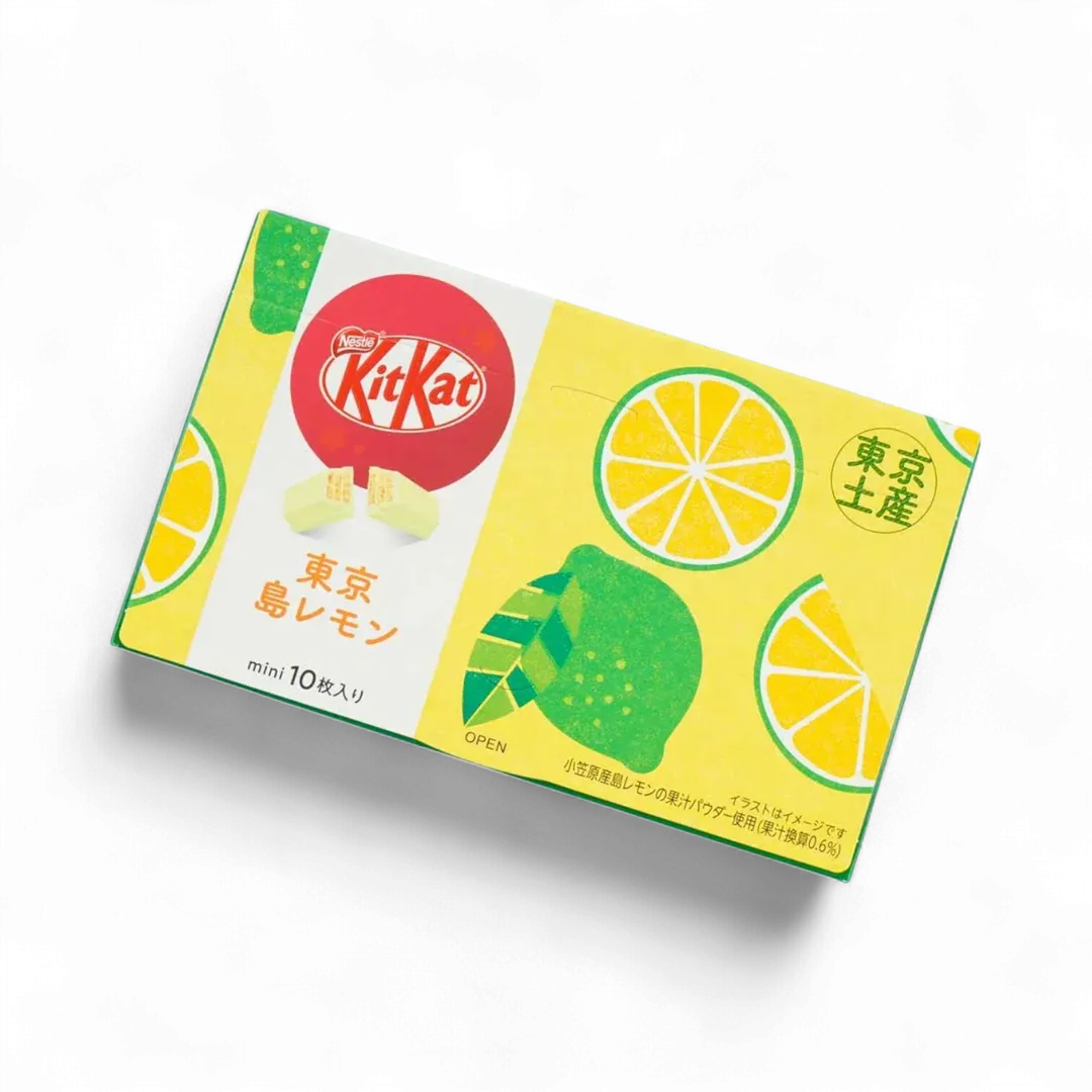 KitKat Tokyo Island Lemons Mini Wafer Box (Japan)