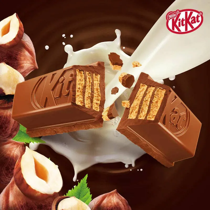 KitKat Wafer Milk Chocolate Hazelnut (China)