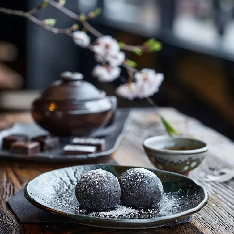 Kubota Baked Soft Mochi - Chocolate Flavor 200g (Japan)