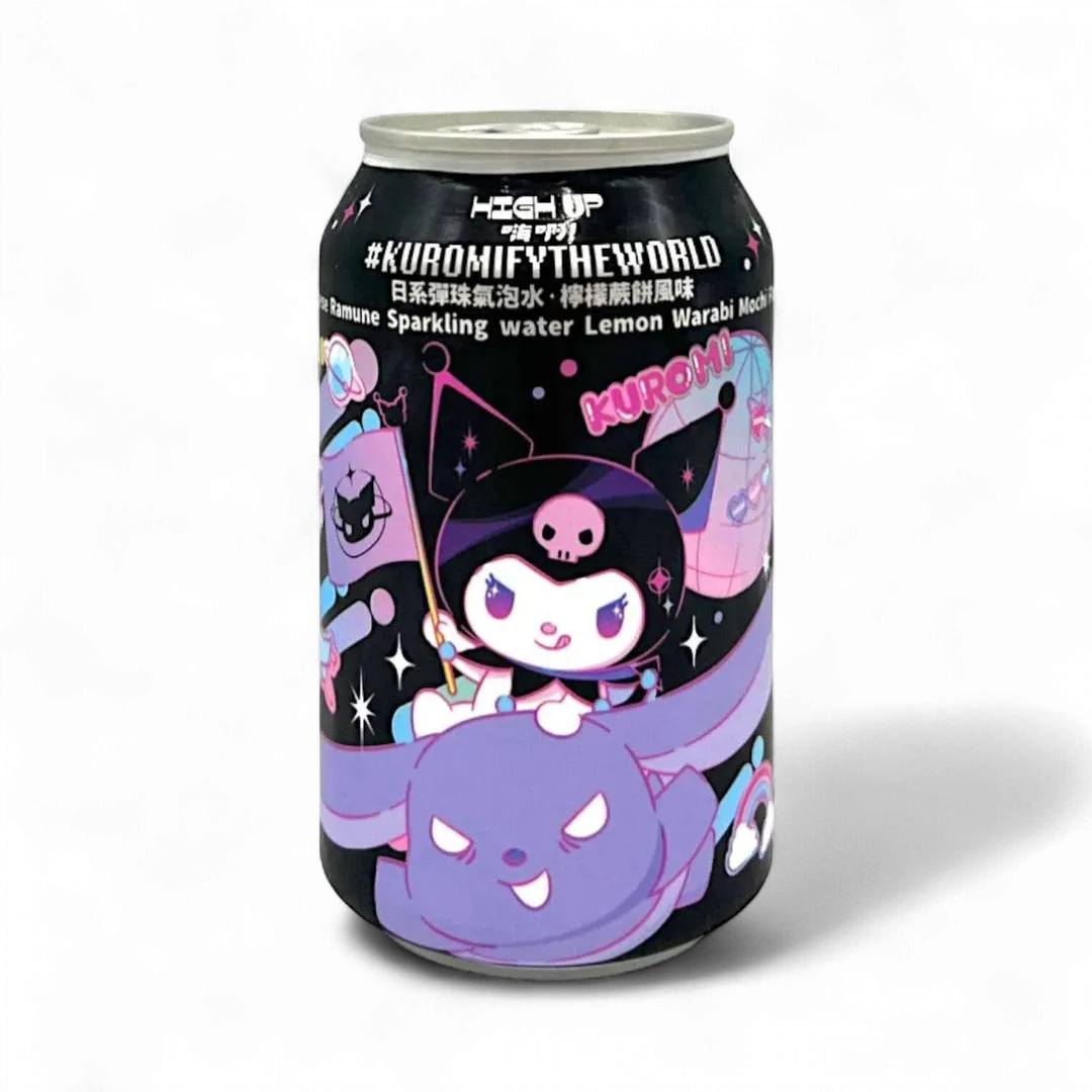 Kuromi Ramune Lemon Warabi Mochi Flavor 330ml (Japan)
