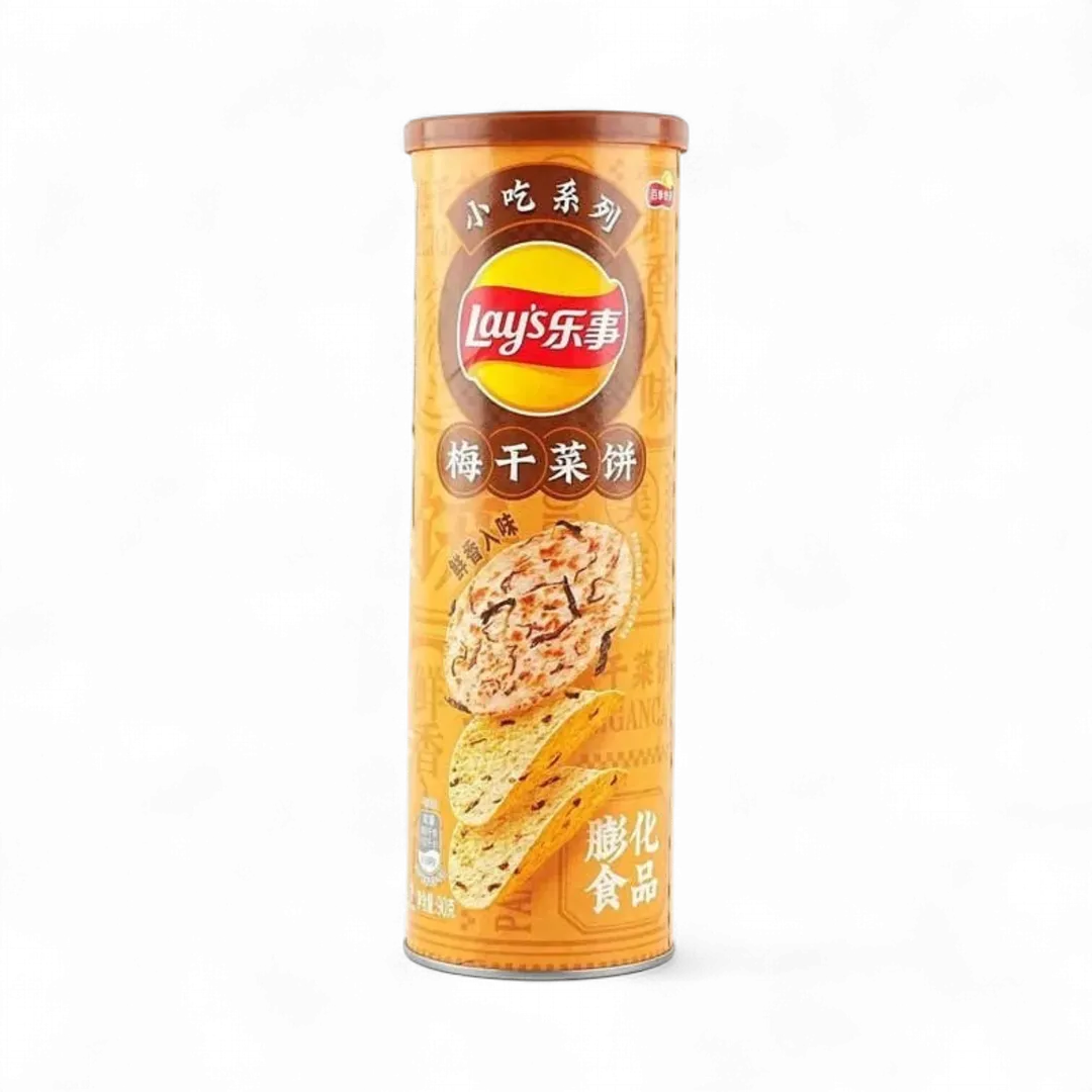 Lays Chips Umeboshi Vegetable Pancake Flavor 90g (Limited Edition)