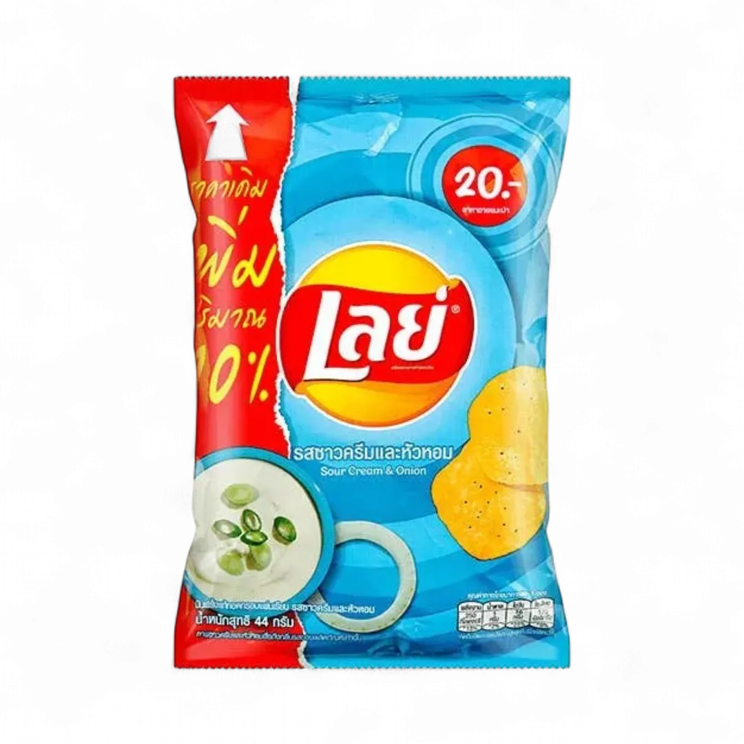 Lays Thai Gourmet Sour Cream & Onion 42g (Thailand)