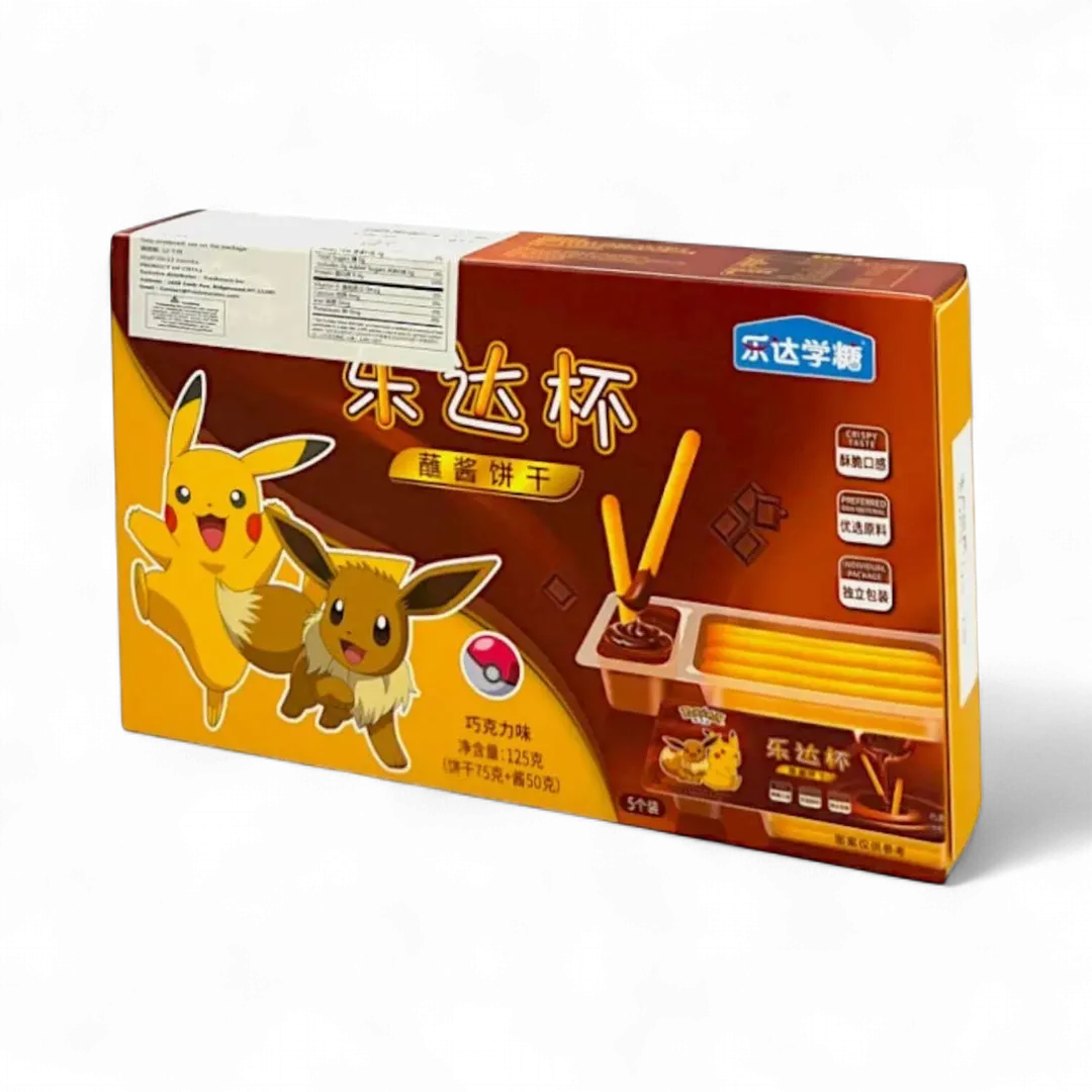 Leda-Pokemon Sticks w/ Chocolate Sauce 125g (China)