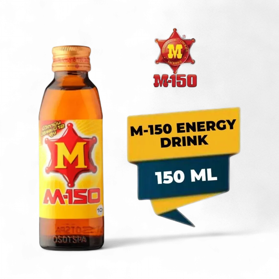M-150 Energy Drink 150ml Glass (Thailand)