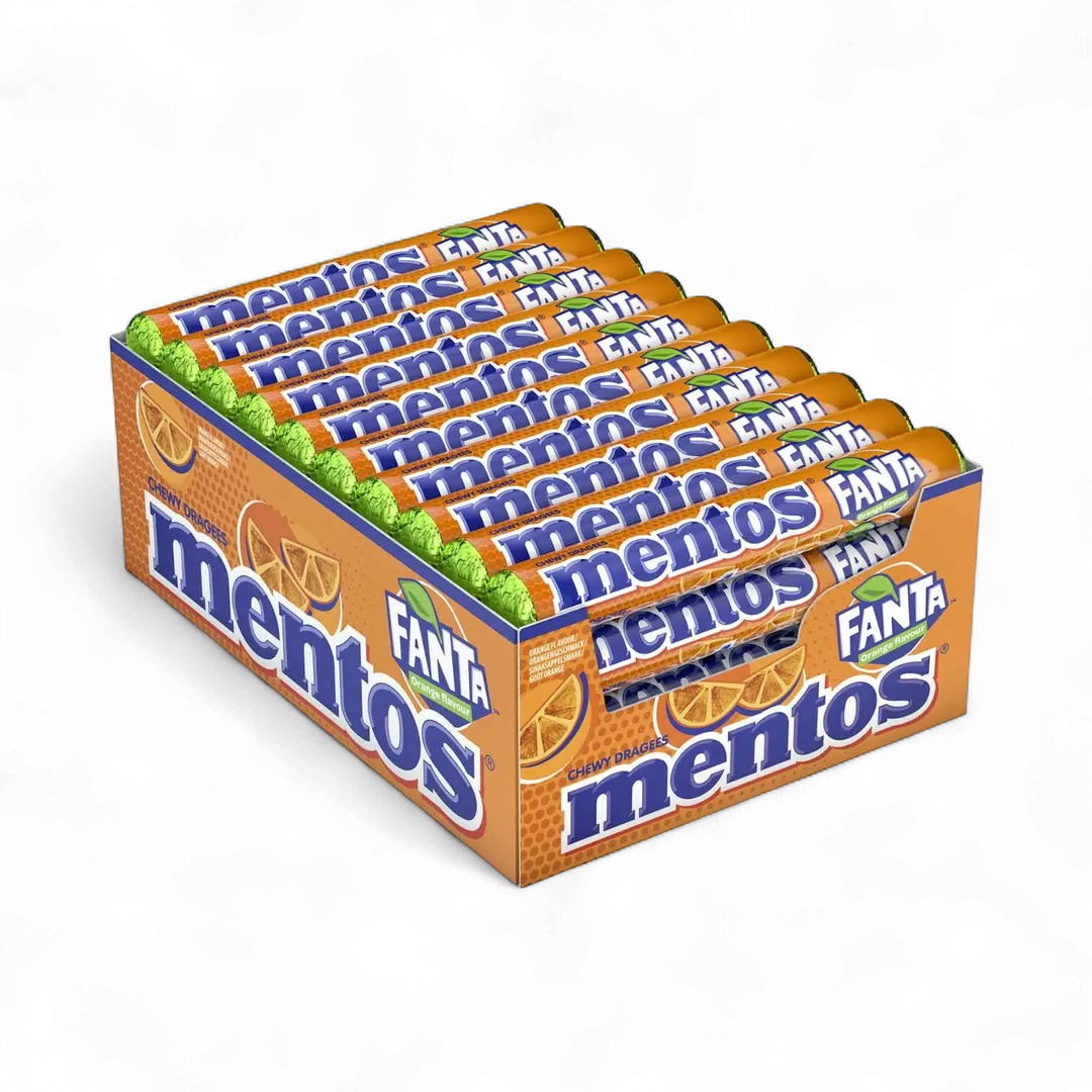 Mentos Fanta Orange 40pck (Netherlands)