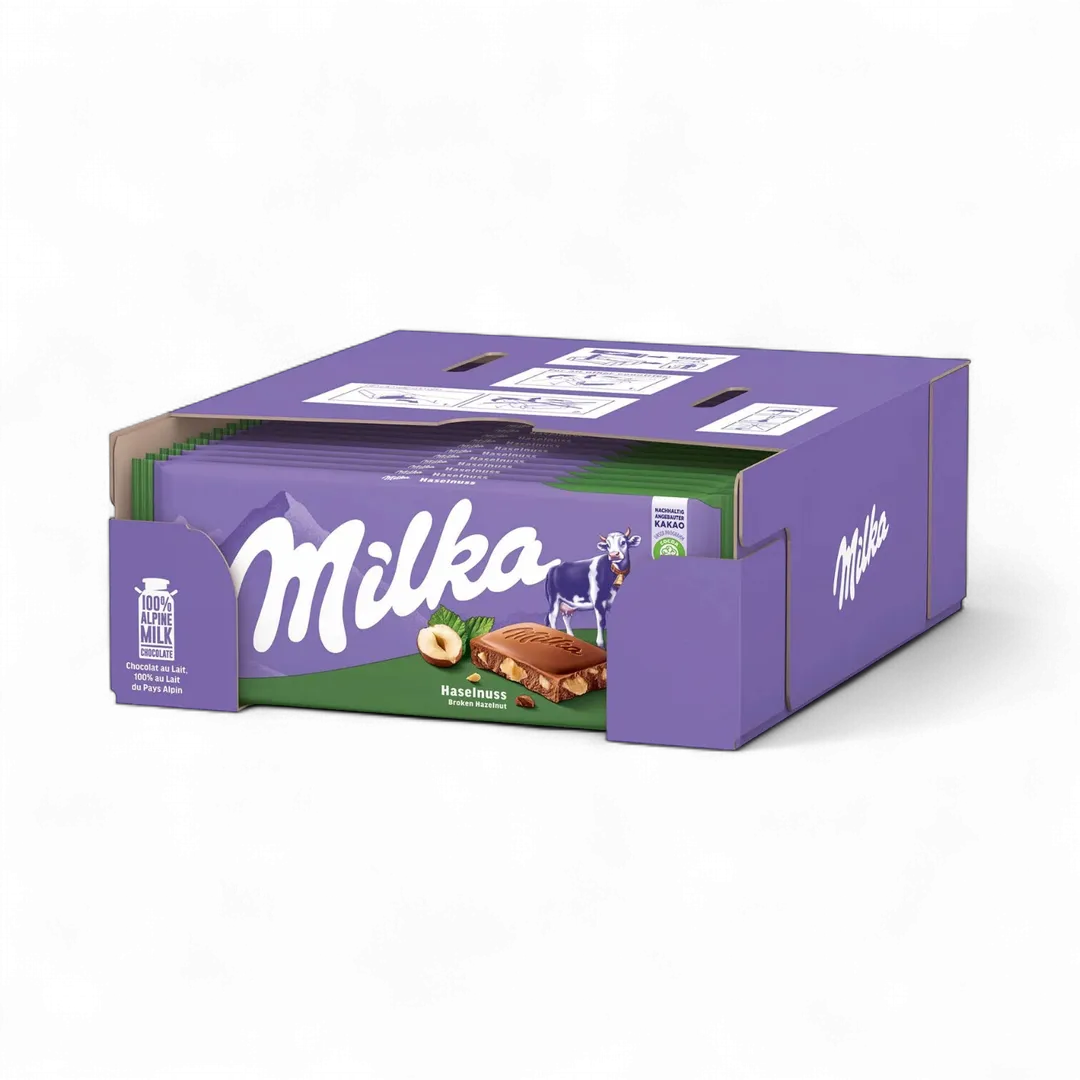 Milka Broken Hazelnut 100g (Germany)