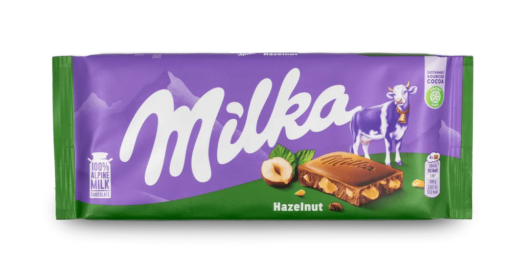 Milka Broken Hazelnut 100g (Germany)