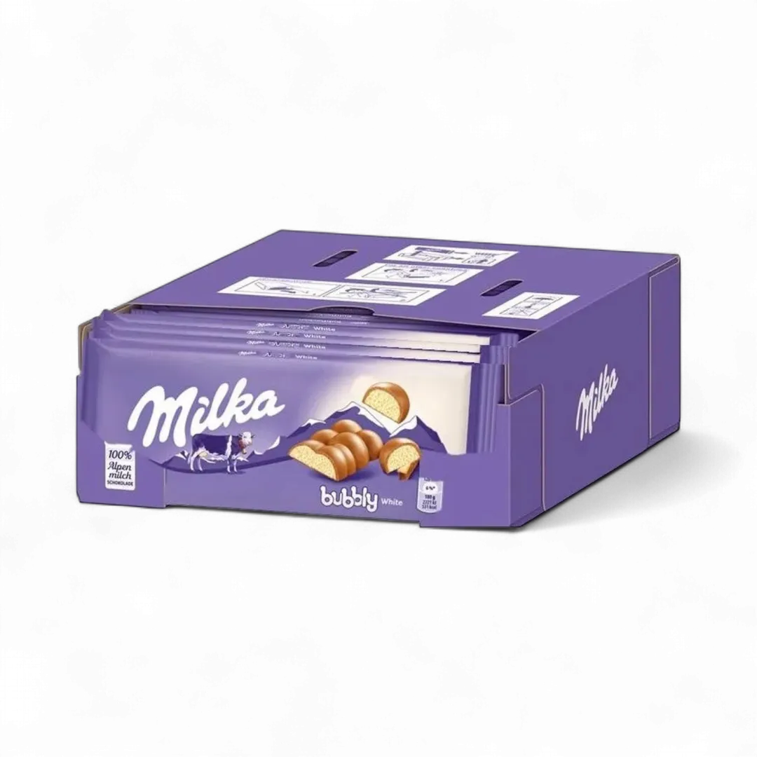 Milka Bubbly White 95g (European)