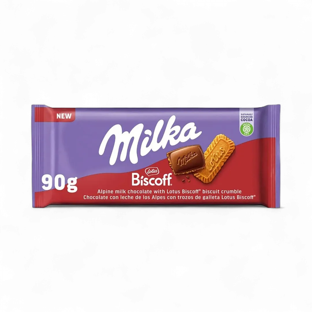 Milka Lotus Biscoff Chocolate 90g (EU)