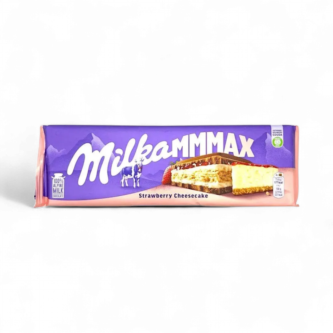 Milka Max Strawberry Cheesecake 300g (Austria)