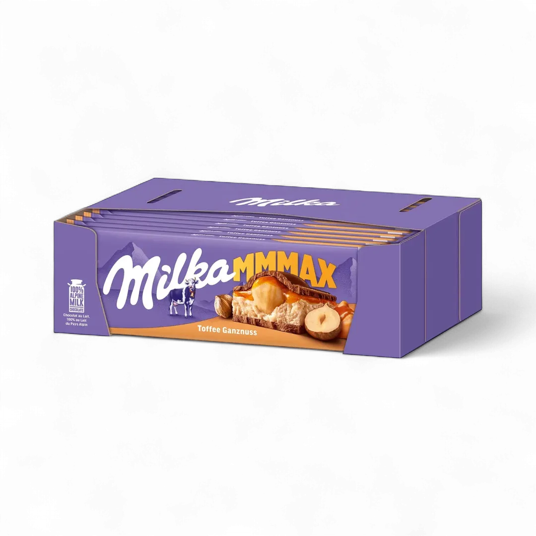 Milka Max Toffee Whole Nuts 300g (Austria)