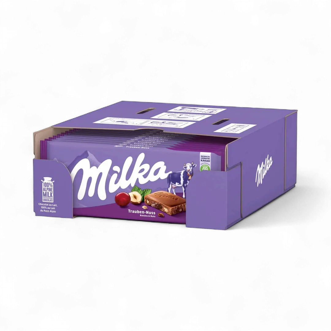 Milka Raisins & Nuts 100g (Germany)