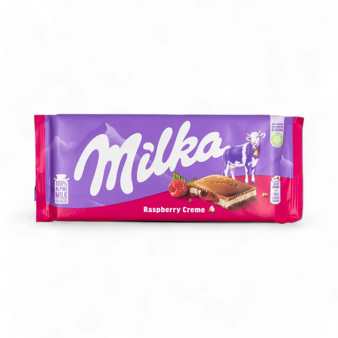 Milka Raspberry Creme 100g (European)