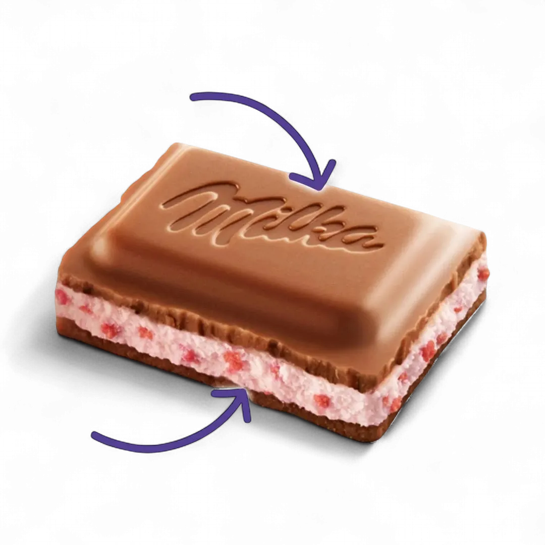 Milka Strawberry 100g (Germany)
