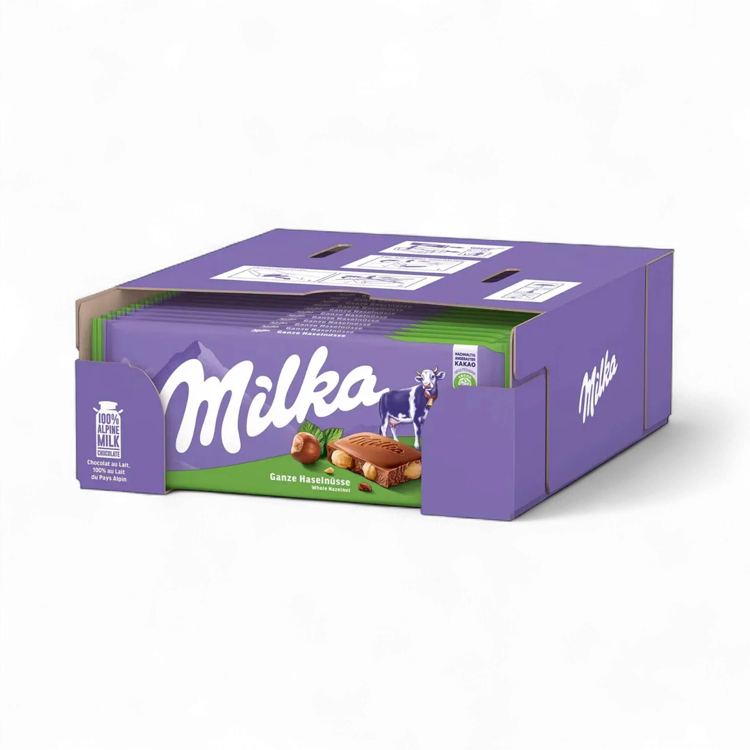 Milka Whole Hazelnut 95g (Germany)