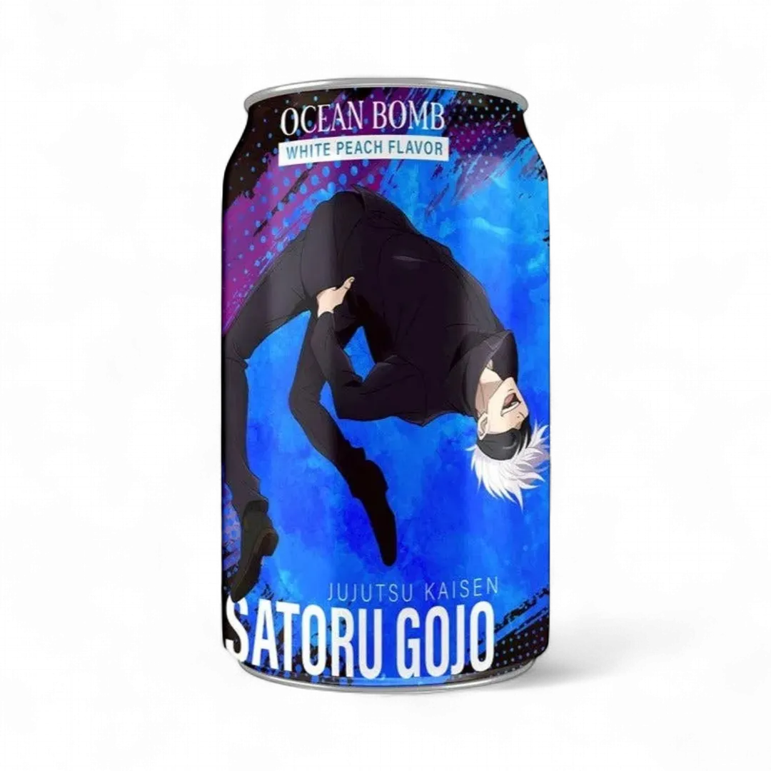 Ocean Bomb - Jujutsu Kaisen White Peach Soda 330ml (Taiwan)